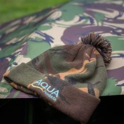 Aqua Products - Camo Bobble Hat -Predator shop 012345 aqua camo bobble hat downsize 08