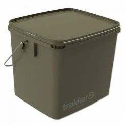 Trakker - Olive 17ltr Bucket + Heavy Duty Cuvette 12 Trakker - Olive 17ltr Bucket + Heavy Duty Cuvette -Predator shop 13 ltr olive square containers inc tray 1 1 1