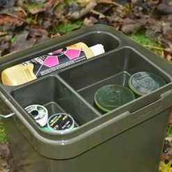 Trakker - Olive 17ltr Bucket + Heavy Duty Cuvette 16 Trakker - Olive 17ltr Bucket + Heavy Duty Cuvette -Predator shop 17ltr heavy duty cuvette 5 1