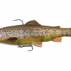Savage Gear Savage - 4D Trout Rattle Shad 17cm 80g -Predator shop 4d trout rattle shad 03 dark brown trout 1