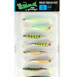 Fox - Rage- Mixed Micro Lure Set 8 Fox - Rage- Mixed Micro Lure Set -Predator shop 5cm micro tiddler fast pack