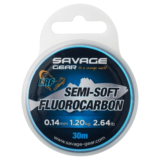Savage Gear - Semi-Soft Fluorocarbon - LRF - 30m 1 Savage Gear - Semi-Soft Fluorocarbon - LRF - 30m