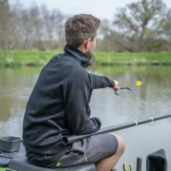 Matrix - 1/4 Zip Sweat Black/Lime Black Edition -Predator shop black edition clothing 1 4 zip 7 1