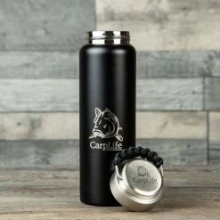 Carp Life - Thermal Flask - Black Paracord Handle