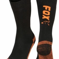 Fox - Black / Orange Thermolite Long Socks