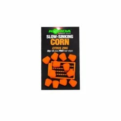 Korda - Fake Food Slow Sinking Corn -Predator shop citrus zing orange whitebg 1