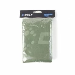 Cult Tackle - Green Microfibre Towel