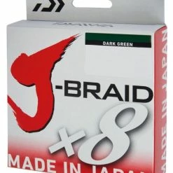 Daiwa - J Braid X8 300m Dark Green