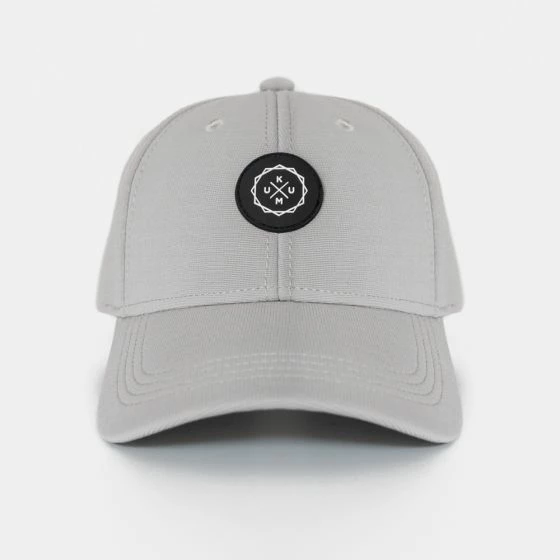 KUMU - Cap 6 Panel - 'Marque' Grey 3 KUMU - Cap 6 Panel - 'Marque' Grey - Image 3