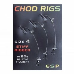 ESP - Cryogen Chod Rig -Predator shop esp chod rigs size 4 packed
