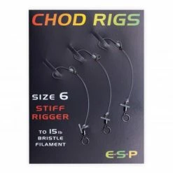 ESP - Cryogen Chod Rig -Predator shop esp chod rigs size 6 packed