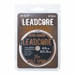 ESP - Leadcore Bulk Spool 13 ESP - Leadcore Bulk Spool -Predator shop esp leadcore 25m bulk spool camo brown packed