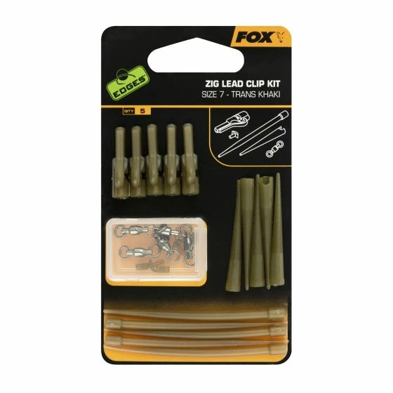 Fox - Edges Zig Lead Clip Kit 1 Fox - Edges Zig Lead Clip Kit