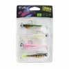 Fox Rage - Mini Fry X 4 Mixed UV Colour Pack LOADED - 5g 1/0 Head