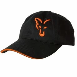 Fox - Black And Orange Baseball Cap