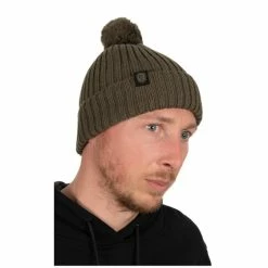 Fox - Merino Bobble - Olive