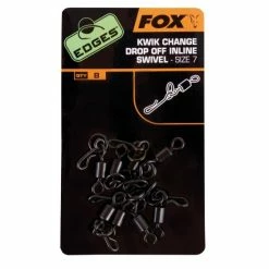Fox - Edges Kwik Change Drop Off Inline Swivels - Size 7