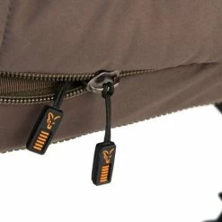 Fox - R-Series TT Sleep System Khaki -Predator shop fox r series khaki bedchair total tackle zip detail