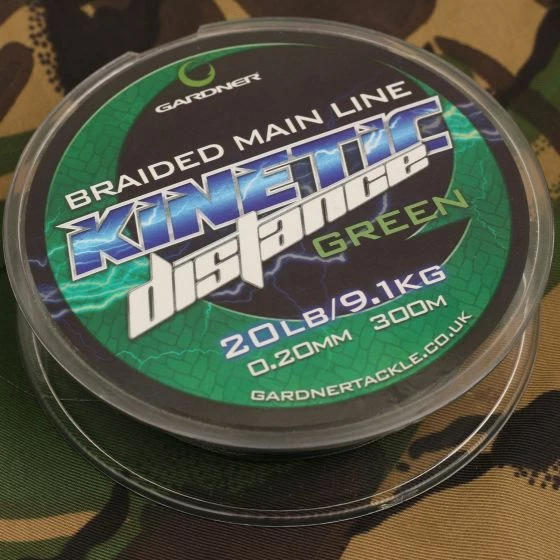 Gardner - Kinetic Distance Braided Mainline 20Lb 300M 1 Gardner - Kinetic Distance Braided Mainline 20Lb 300M