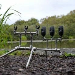 Carp Spirit - Inox - Rod Pod Complete - 3/4 Rods -Predator shop inox rod pod 3