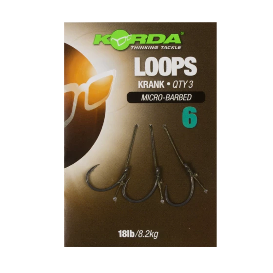 Korda - Krank Loop Ready Tied Rigs 1 Korda - Krank Loop Ready Tied Rigs