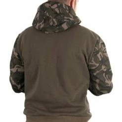 Fox - Khaki / Camo Hoody -Predator shop khaki camo hoodie back
