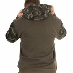 Fox - Khaki / Camo Hoody -Predator shop khaki camo hoodie back 2