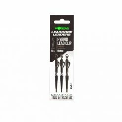 Korda - Kable Leadcore Leader Hybrid Lead Clip - 50cm 10 Korda - Kable Leadcore Leader Hybrid Lead Clip - 50cm -Predator shop korda kable leadcore leader hybrid lead clip 3