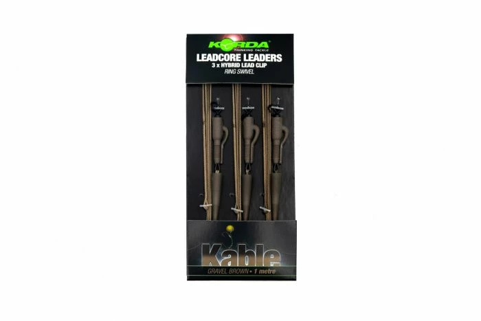 Korda - Kable Leadcore Leader Hybrid Lead Clip - 50cm 8 Korda - Kable Leadcore Leader Hybrid Lead Clip - 50cm - Image 8