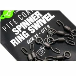 Korda - PTFE Spinner Ring Swivels - Size 11