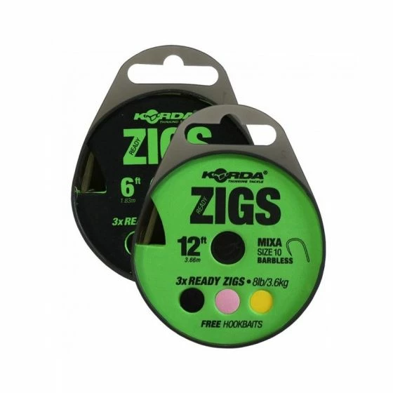 Korda - Ready Tied Zig Rigs 1 Korda - Ready Tied Zig Rigs