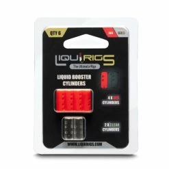 LiquiRigs - Liquid Booster Cylinders -Predator shop liquid booster cylinder red clear