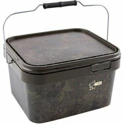 Nash Tackle Nash - 17ltr Bait Bucket -Predator shop nash rectangular buckets size 5l 1