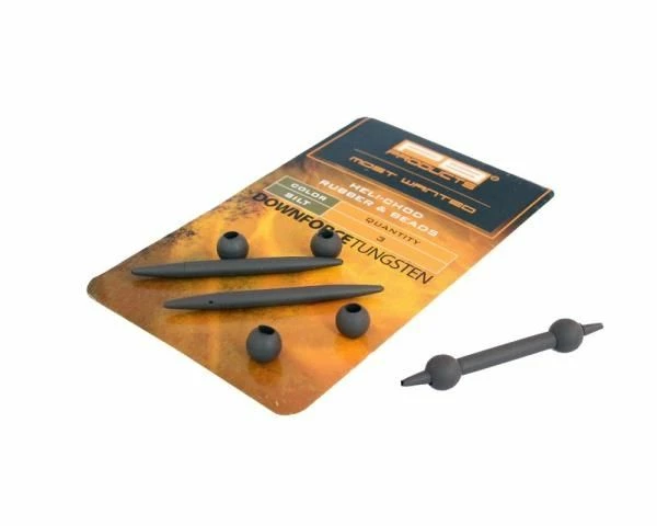 PB Products - Downforce Tungsten Heli Chod Rubbers And Beads 1 PB Products - Downforce Tungsten Heli Chod Rubbers And Beads