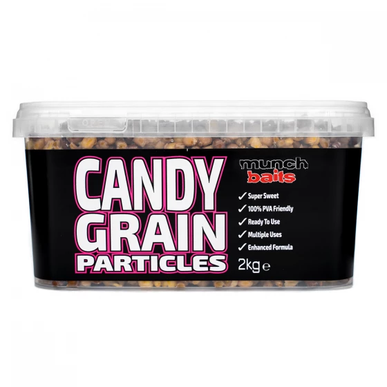 Munch Baits - Candy Grain 2kg Particle Bucket 1 Munch Baits - Candy Grain 2kg Particle Bucket
