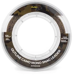 Avid - Outline Camo Mono Snag Leader 100m -Predator shop qcz32rge637614141399945610 1