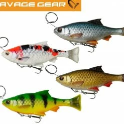 Savage Gear Savage - 4D Line Thru Pulse Tail Roach 18cm 90g