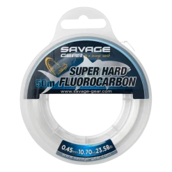 Savage Gear - Super Hard Fluorocarbon Line - 50m