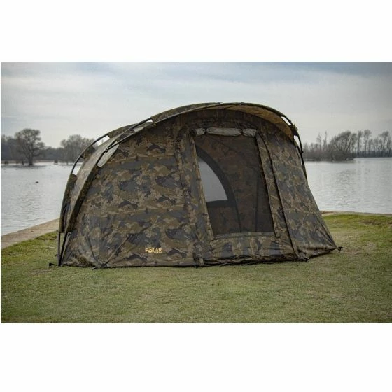 Solar Tackle - Undercover Camo Twin Rib - 1 Man Bivvy 2 Solar Tackle - Undercover Camo Twin Rib - 1 Man Bivvy - Image 2