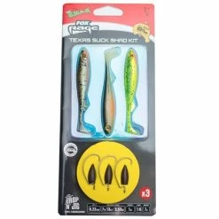Fox - Rage - Texas Slick Shad Rig Kit 12g 3/0