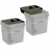 Trakker - Olive 17ltr Bucket + Heavy Duty Cuvette