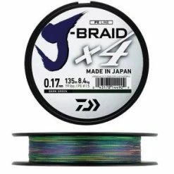 Daiwa - J Braid X4 Multi Coloured 300m