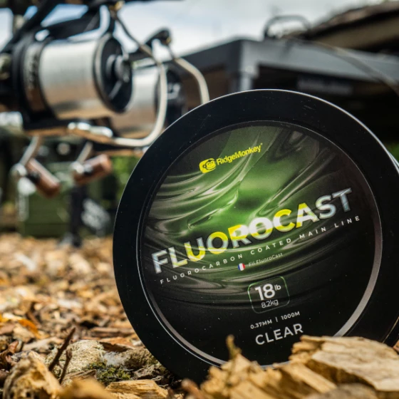 Ridgemonkey - Fluorocast - Fluorocarbon Coated Mainline - 1000m 2 Ridgemonkey - Fluorocast - Fluorocarbon Coated Mainline - 1000m - Image 2